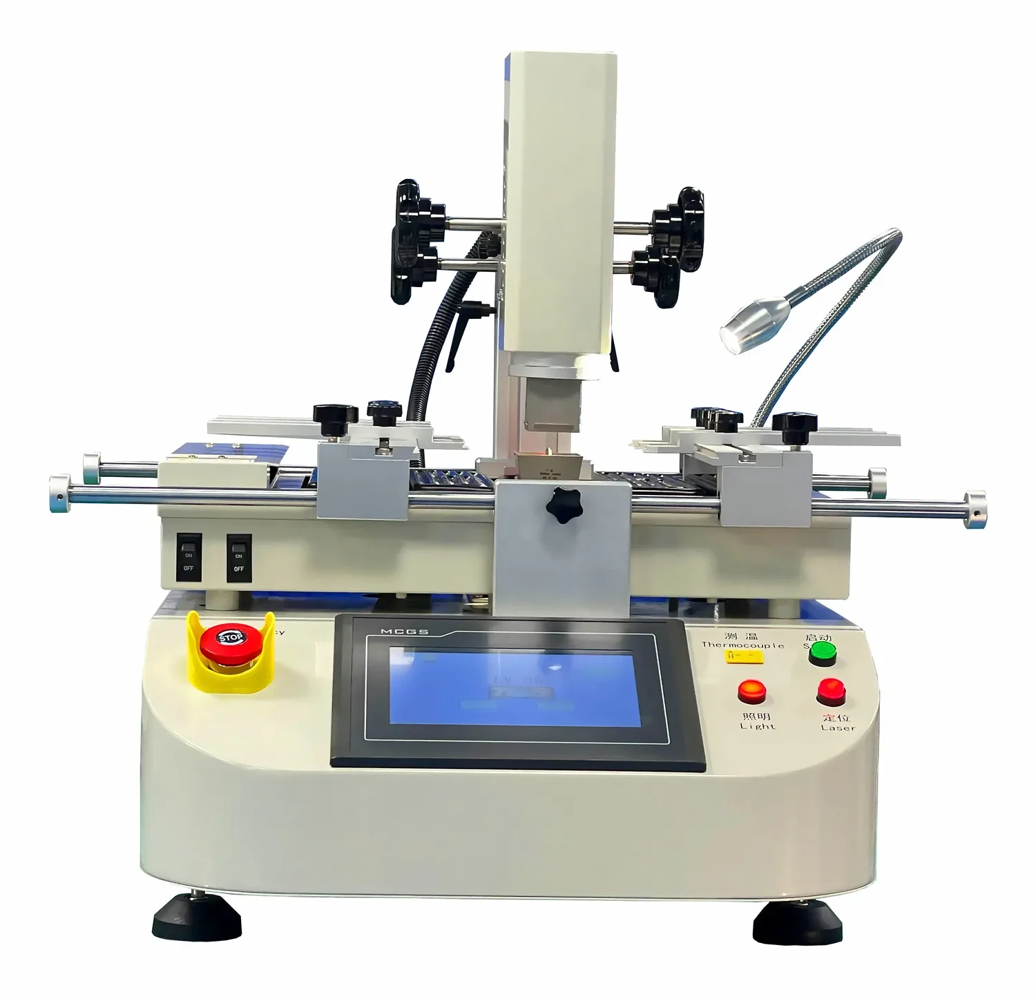 

Классическая паяльная станция BGA R790, 3 зоны, паяльная машина с сенсорным экраном горячего воздуха и лазерной точкой, паяльные инструменты 4800 Вт