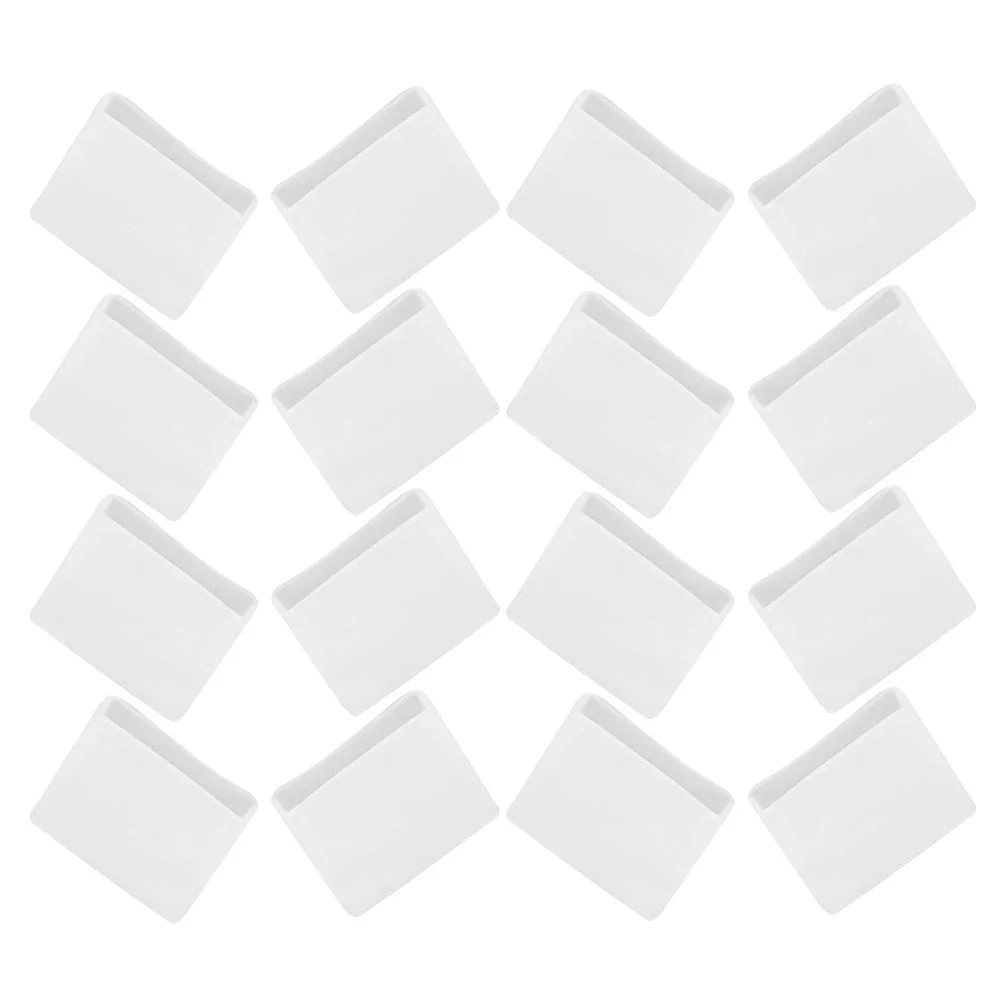 

50 Pcs Hanger Grips Clothing Strips for Wood Hangers Clothes Fixation Outdoor Indoor Clear