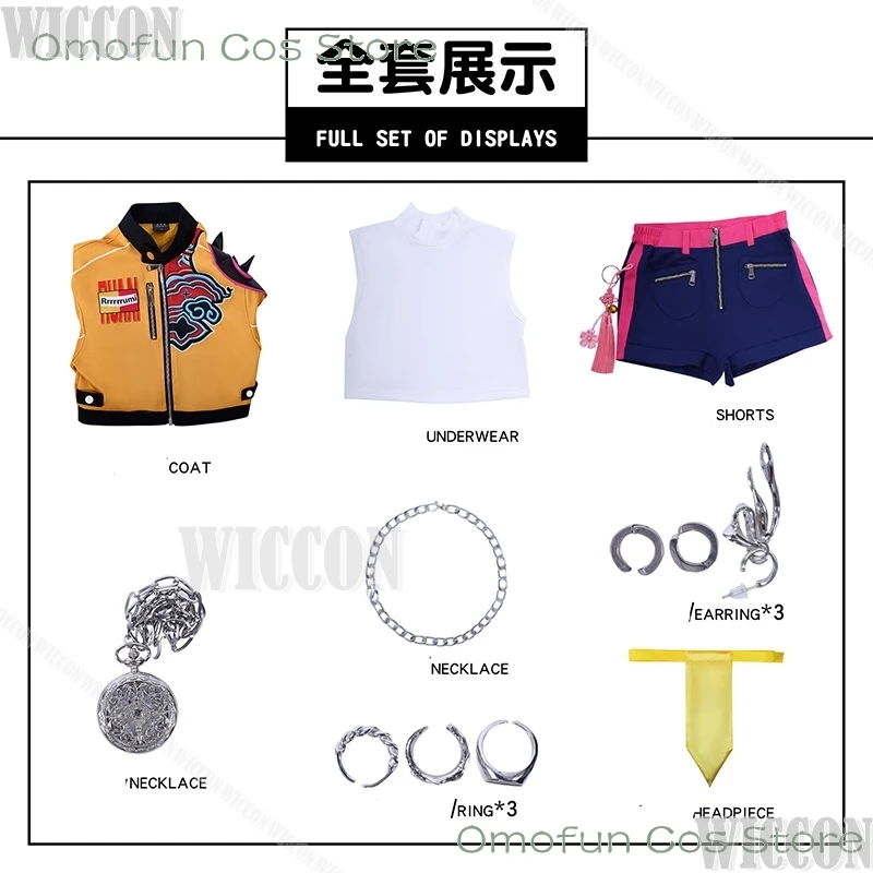 K-Pop Rumi Zoey Cosplay Costume Demon Hunters Wig Women Stage Clothes Halloween Girl Group Huntrix Idol Roleplay Comic Con Movie