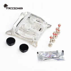 FREEZEMOD RGB Graphics Card Support Hole Pitch 53mm-62mm Copper Water Cooling Block VGA Liquid Cooling Block.VGA-TMC