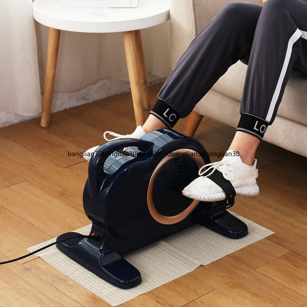 Household Electric Mini Exercise Bike, Stepper, Walking Machine, Leg Comprehensive Trainer, Elderly Leg Rehabilitation Machine