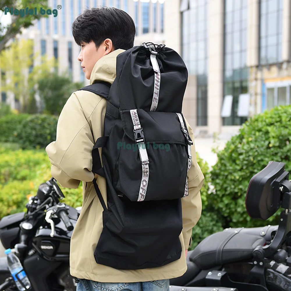 90CM/120CM Longboard Backpack - Large Capacity Skateboard Bag with Helmet Storage - New Surf & Skate Carrier Backpack AMB336