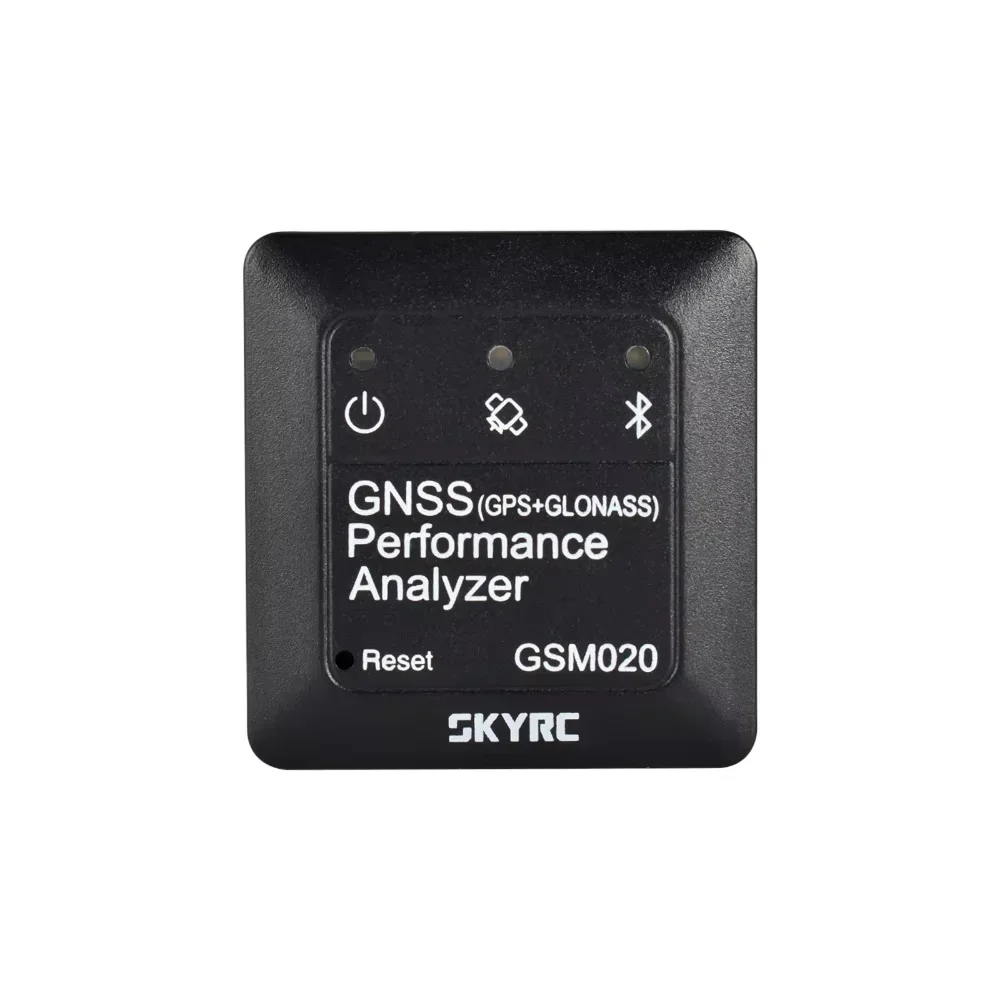 SKYRC GSM020 GNSS เครื่องวิเคราะห์ประสิทธิภาพบลูทูธ APP GPS ความเร็วเมตรสําหรับเฮลิคอปเตอร์ RC FPV Drone SK- 500023