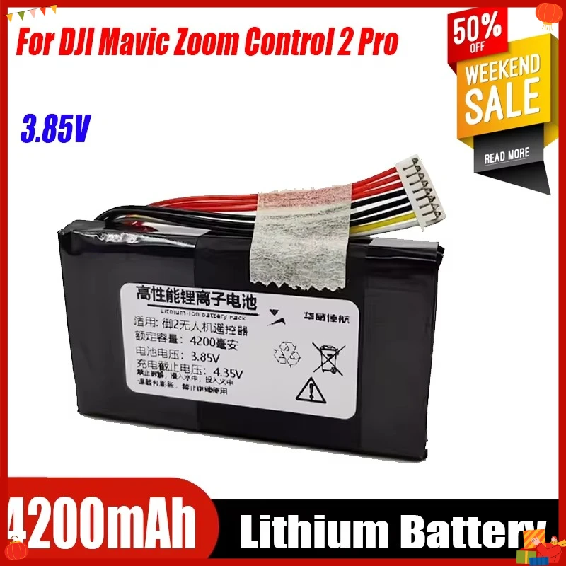 Battery for DJI Mavic 2Pro for DJI Mavic Zoom Control 2 Pro Li-po Polymer Rechargeable 623758-1S2P 3.7V 3.8V 4000mAh