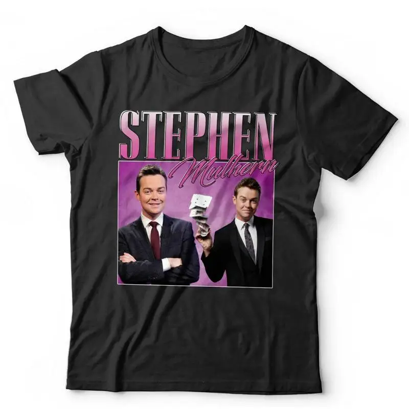 

Stephen Mulhern Appreciation T Shirt Homage Throwback Stag Hen Do Funny