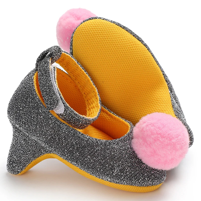 Neue Kleinkind-Babyschuhe für Mädchen mit Hohem Absatz, Prinzessinnen-Schleife, Erste Geburtstagsfeier-Schuhe, Foto-Requisiten, 0-12 Monate – Detail 10