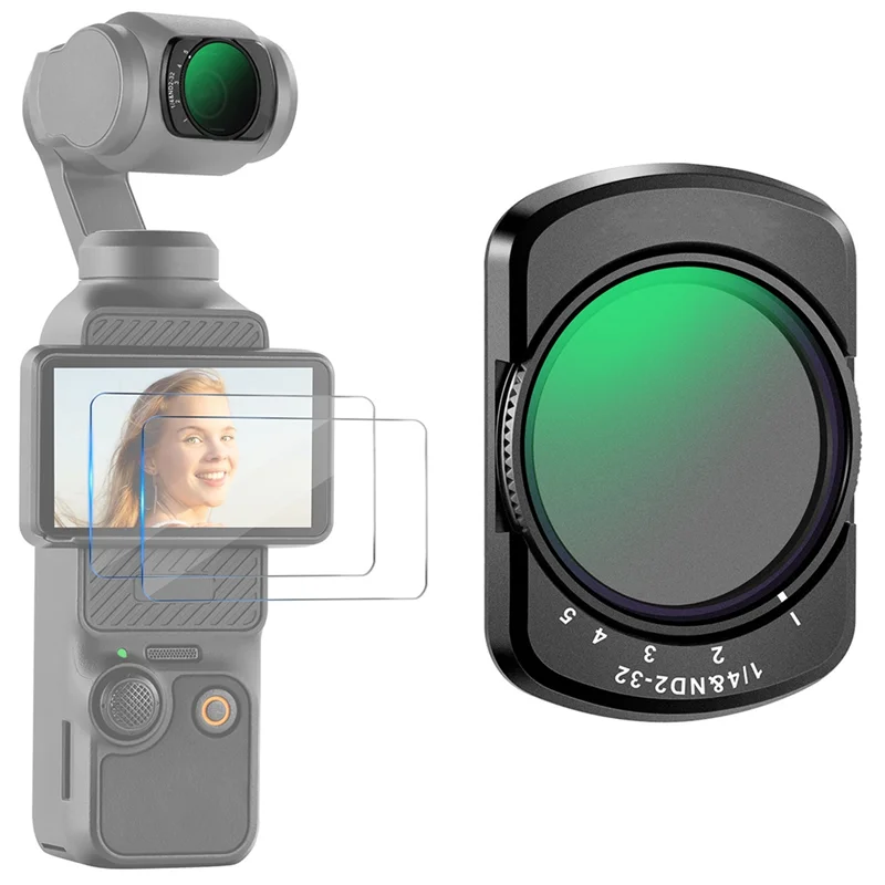 

ABFM-Magnetic Effect Filter Set Magnetic Limited Stops Adjustable ND Filte With HD Multi Coated Optical Glass