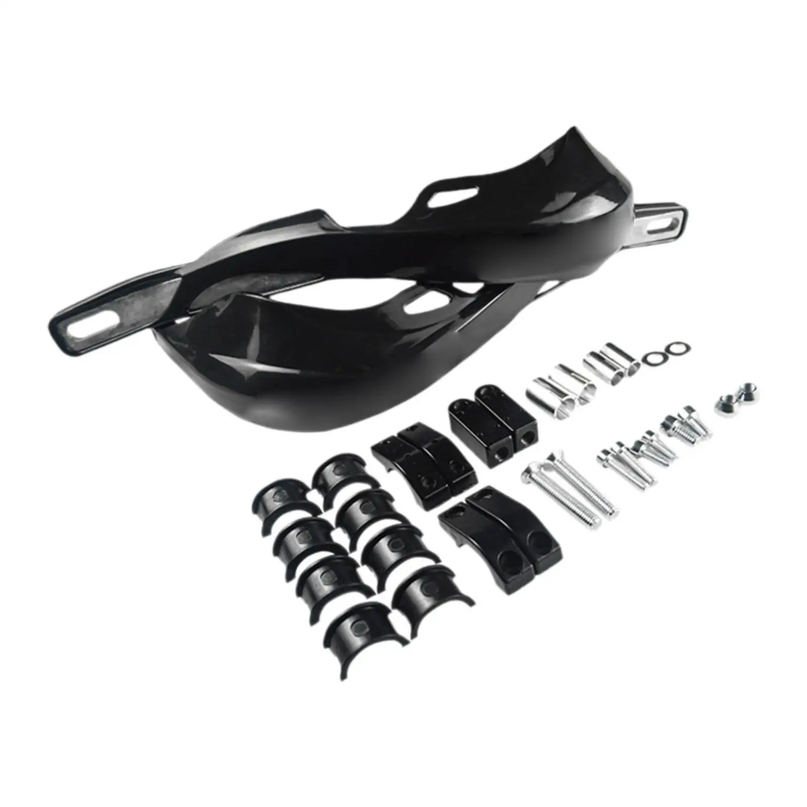 Generic دراجة نارية Handguards ل 22 مللي متر 28 مللي متر المقاود اكسسوارات الألومنيوم الحديثة استبدال يندبروف المقود حماية #2