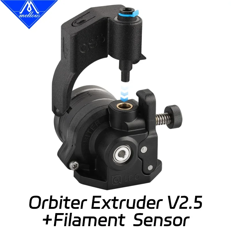 Mellow LDO Orbiter Extruder V2.5 with Smart Filament Sensor, Filament Run‑out Detection Upgrade for DIY 3D Printers
