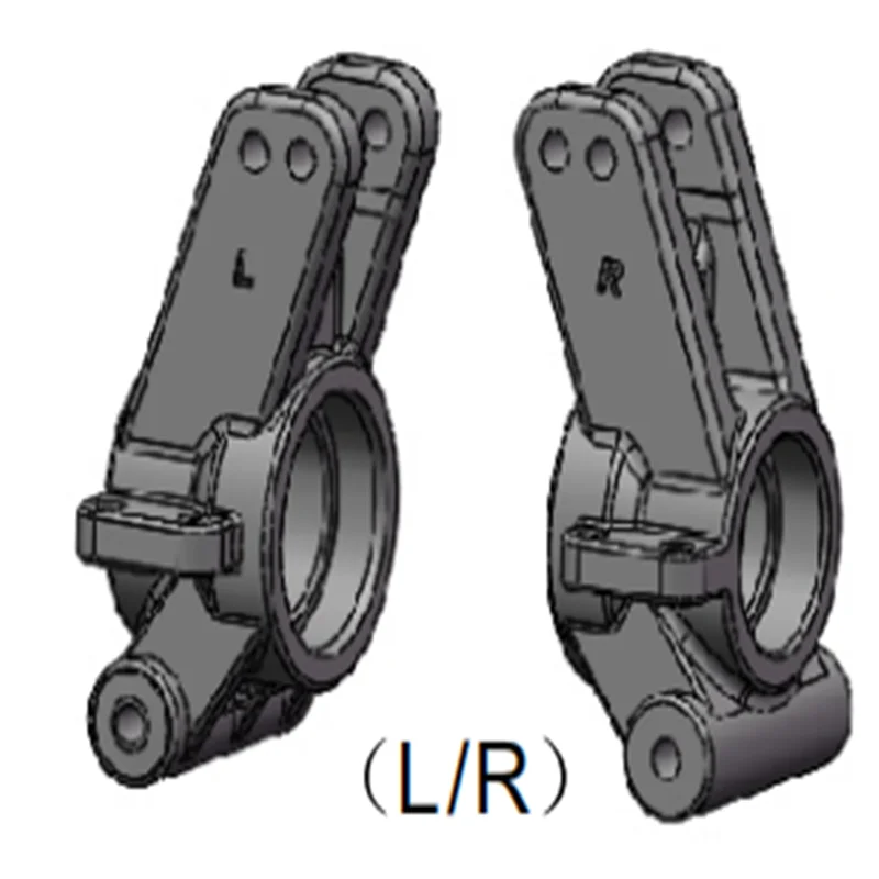 

Hongnuo HNR H9901 6S 1/8 монстр-Трак, Радиоуправляемый автомобиль, электрическая четырехколесная модель внедорожника, Задняя Ступица (L/R) HN9012