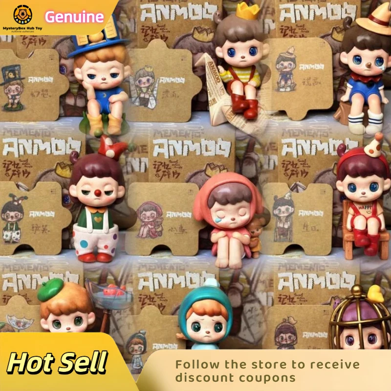 ของแท้อันมู เมมโมรี่ แฟรกเมนท์ ซีรีส์กล่องปริศนาของเล่นคาวาอิอะนิเมะแอ็คชั่นฟิกเกอร์ดีไซเนอร์ตุ๊กตาสะสมสาวของขวัญวันเกิด