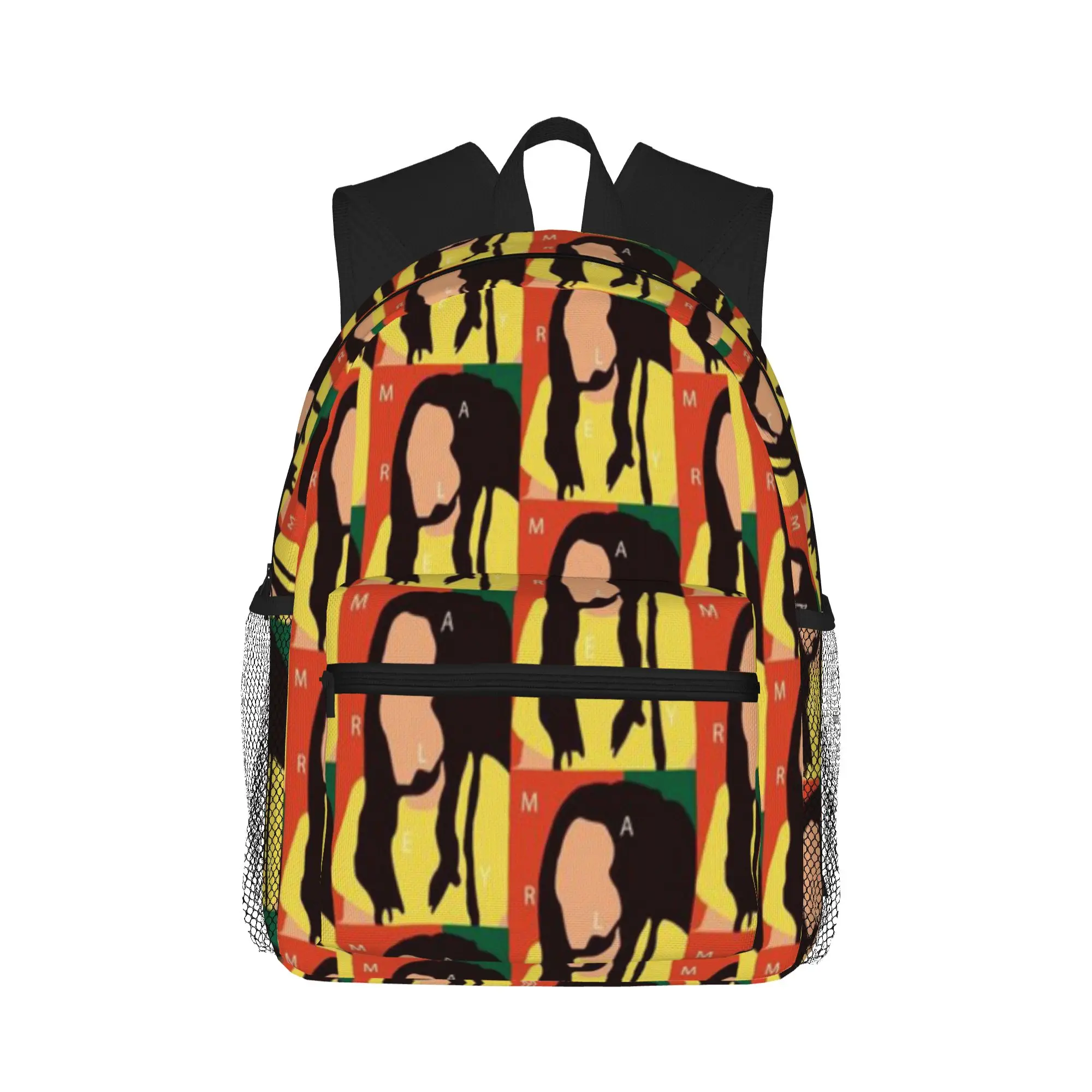 Bob Marley Portrait Pop Art  Casual Backpack for Students and Adults Men's backpack