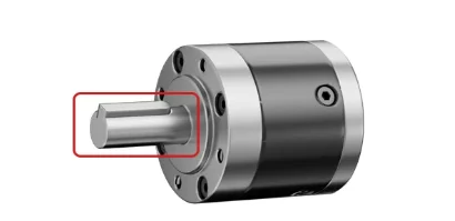 High Torque Low Speed QAM47 Mini Vane Motor Support Forward Reverse & Stepless Speed Regulation