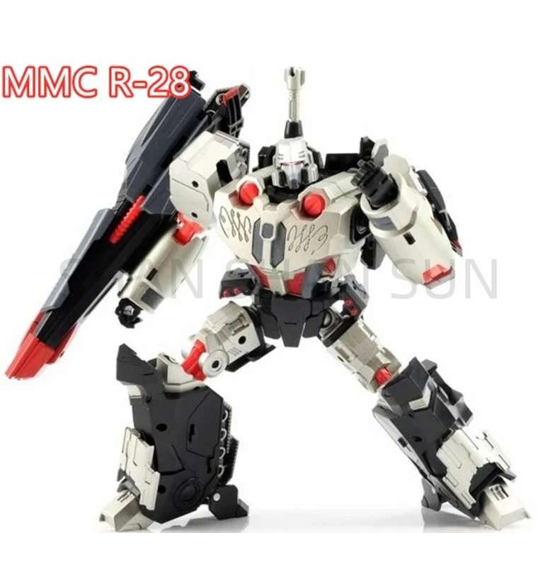 【IN STOCK】MMC Ocular Max OX Transformation R-28 R28 Tyrantron MG Tank Megatank Action Figure 20CM