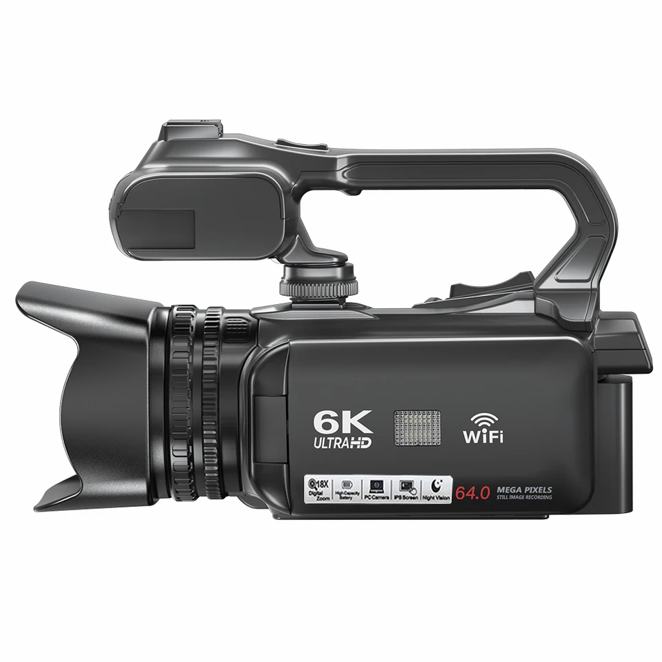 4K ULTRA HD Wi-Fiビデオカメラ Amazon | 4K Ultra HDデジタルビデオカメラ、WIFI 3インチIPSカラー