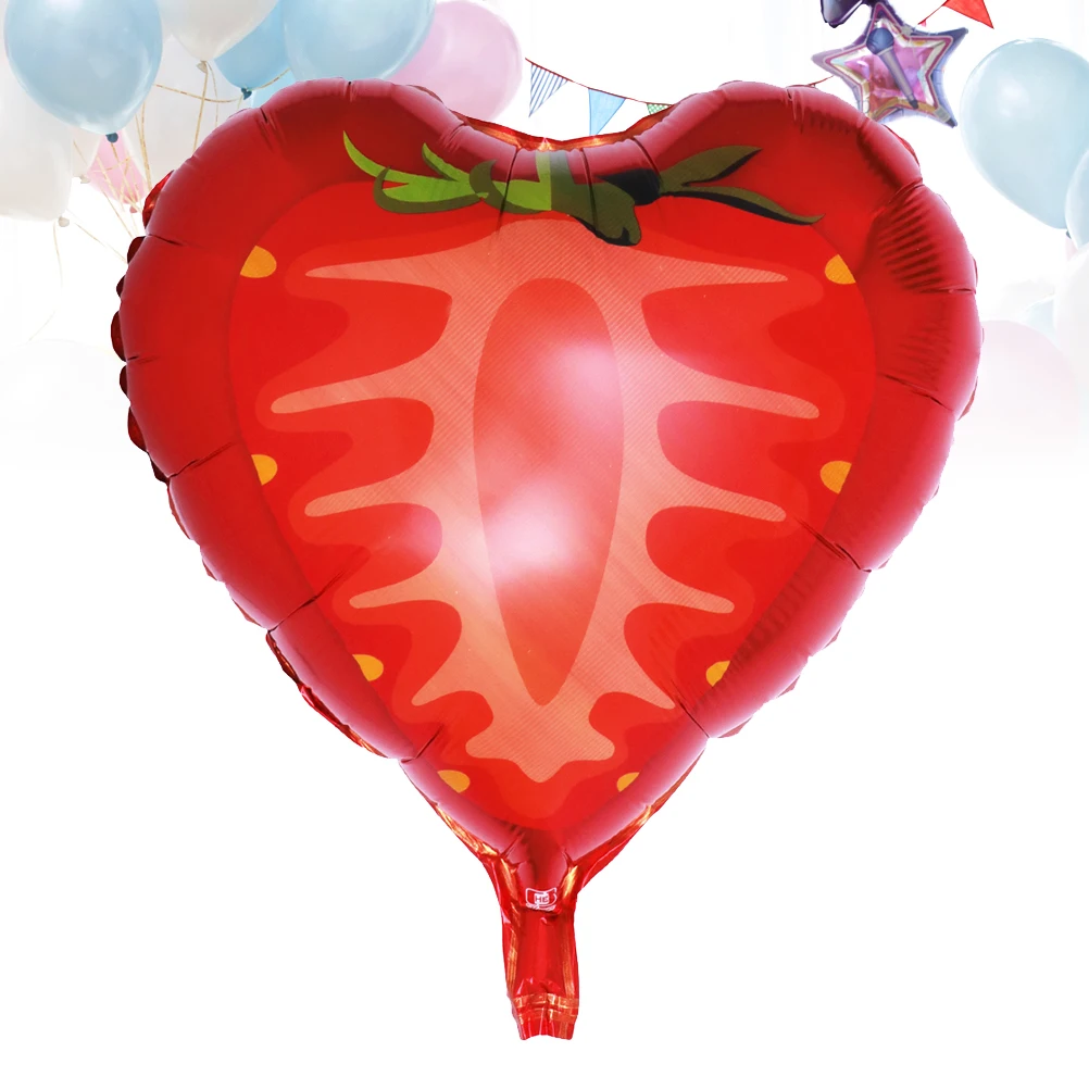 

Fruit Shaped Balloons Reusable Self Sealing Valve Bright Color Special Design Great Gifts Kids Birthday Wedding Party New Year