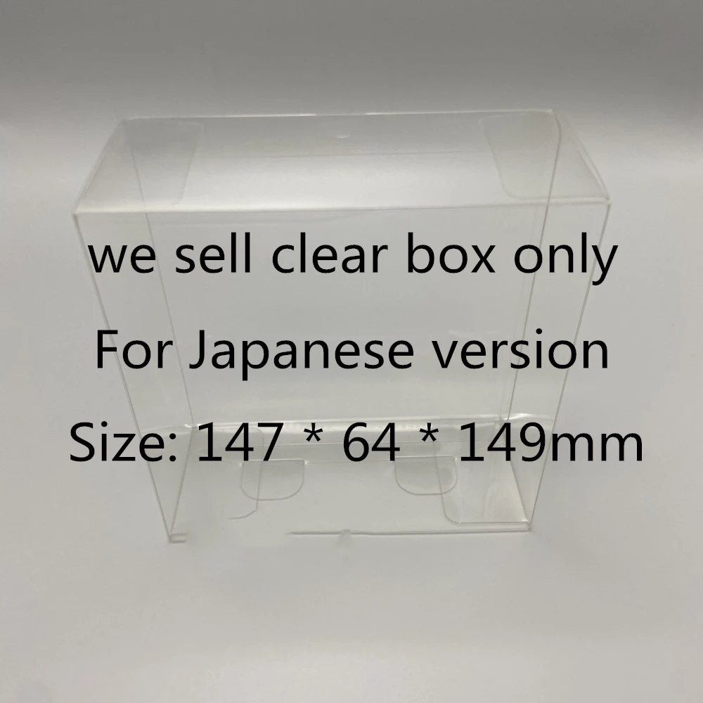 Collection Display Box For NDSL/Nintendo DS LITE Game Storage Transparent Boxes TEP Shell Clear Collect Case
