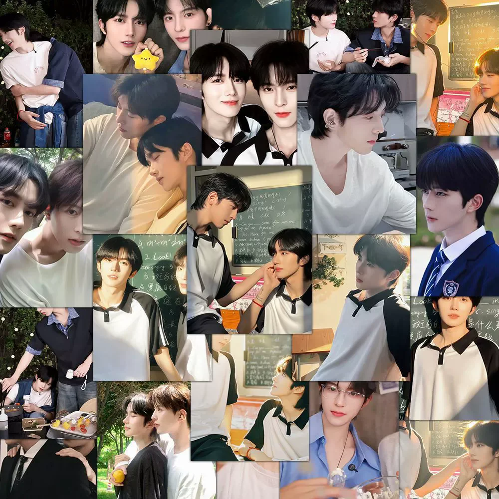 64 قطعة/المجموعة ملصقات دراما ABO الرغبة تحت عنوان-هوانغ شينغ و تشيو دينغجي DIY شارات مقاومة للماء مثالية لمحبي #1