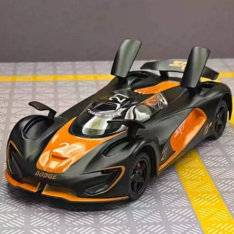 1: 32 Dodge SRT Battle Axe Alloy Supercar Model Track Edition Light Return Exquisite Ornament Boy Toy