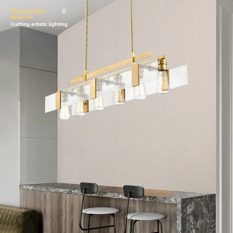 Postmodern accent style restaurant chandelier creative personality designer bar counter front desk chandelier simple customiz