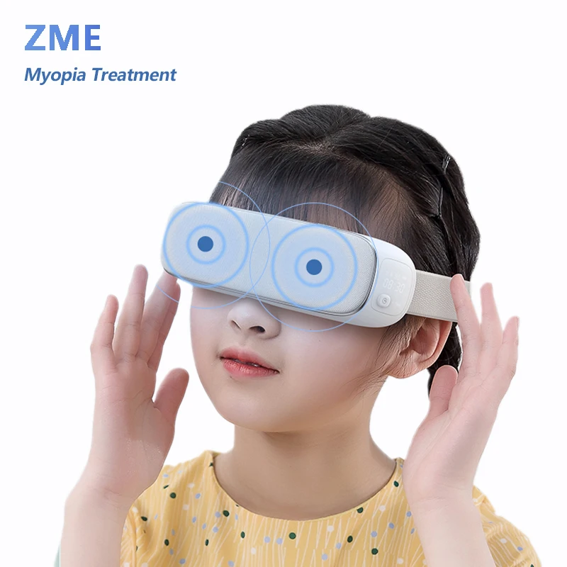 ZME Myopia Physiotherapy 3D Eye Acupressure Massager Myopia Therapy Medical Device Child Amblyopia Dry Eyes Visual Fatigue Treat