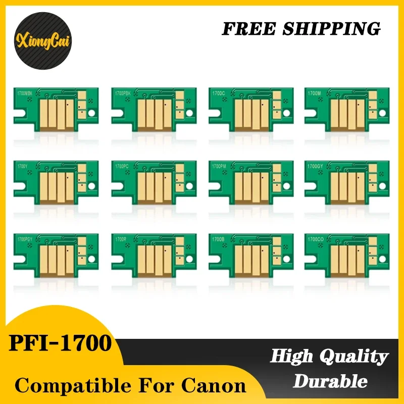 PFI-1700 PFI1700 1700 One Times  Cartridge Chip For Canon PRO-2000 PRO-2100 PRO-4000 PRO-4000S PRO-6000 PRO-6100 Chips