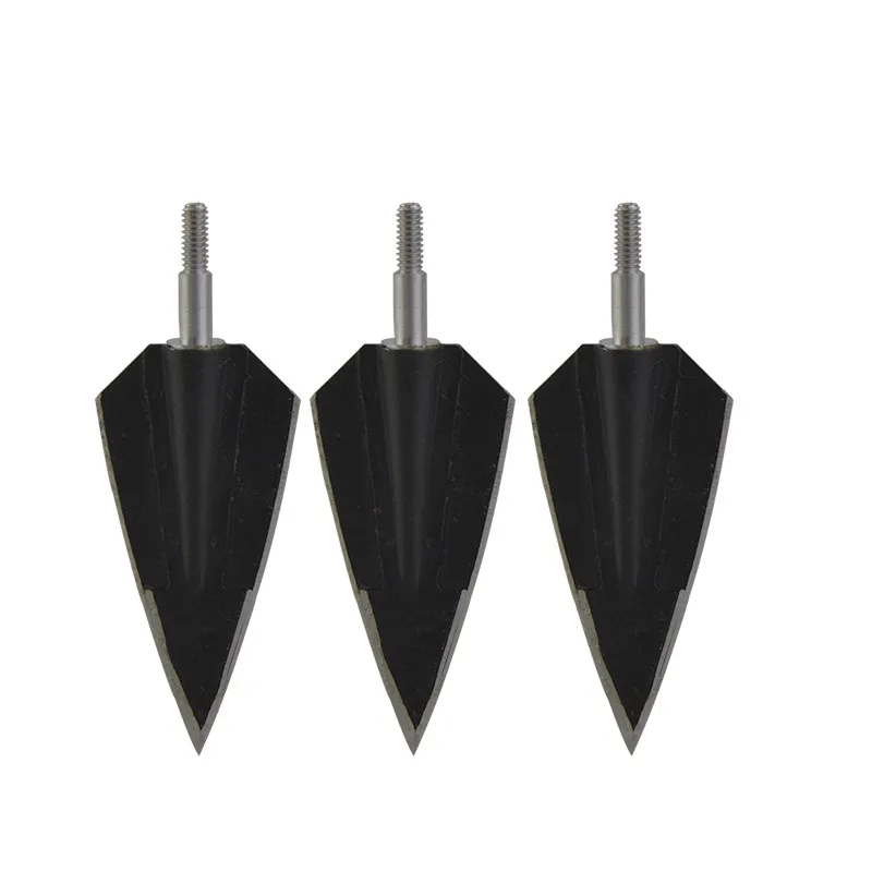 3/6/12pcs Archery  Broadheads 160Grain Universal Thread 2 Fix Blade Tip Points Target For Outdoor Hunting Accessories