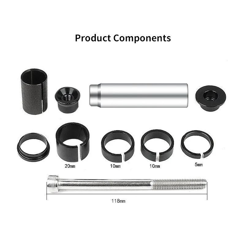 

1pcs High Quality New Practical Bicycle Fork Stem Aluminum Alloy Bicycle Handlebar Riser Bike Extension Head Up