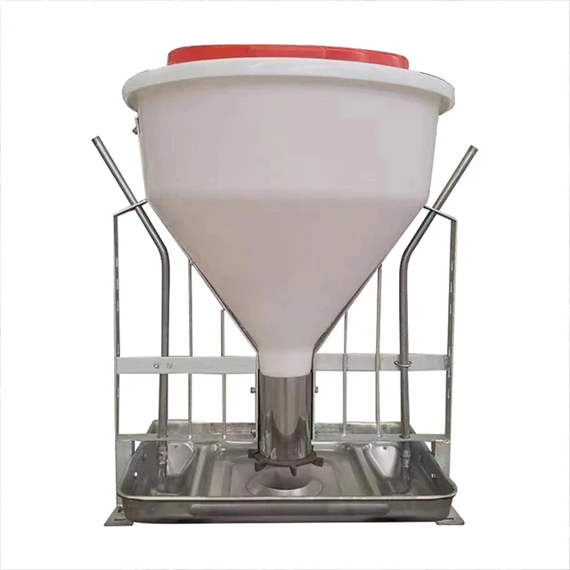 

Wholesale Automatic Animal Feeders Dry Wet Pig Feeding Equipment with Steel PP Plastic Blanket Chute for Farm Animals Retail