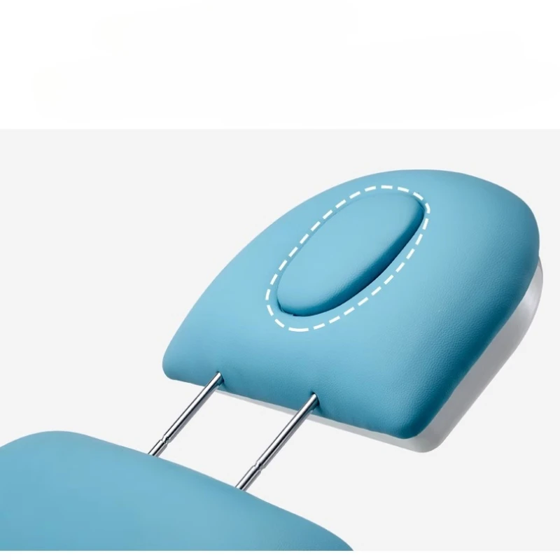 تنظيف الأذن طاولات التدليك الكهربائية الجمال باديكير الوجه الحديد تدليك الجداول التايلاندية نمط بولي Leather الأثاث الجلدي Mesa De Masaje MH #4