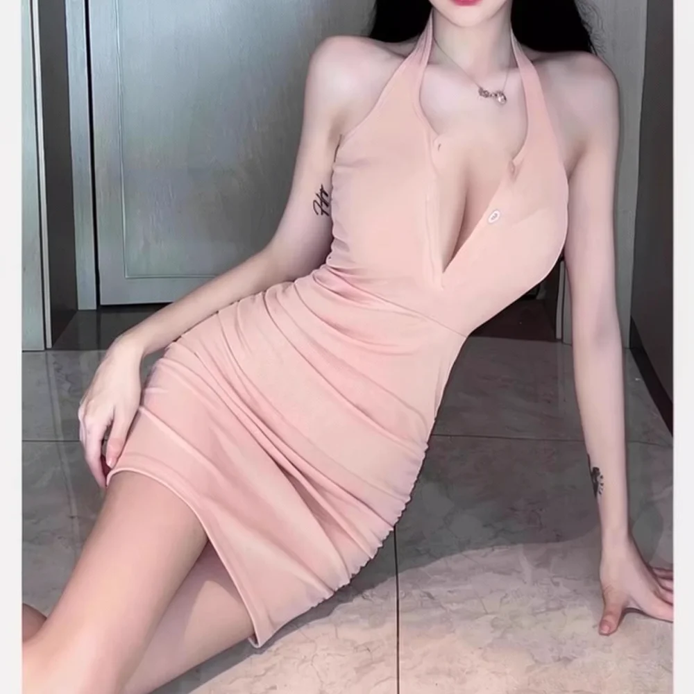 Sexy Lingerie Women Sleepwear Nightgown Cute Cosplay Uniform Breathable Polyester Slim Fit Underwear Exotic Nightdress