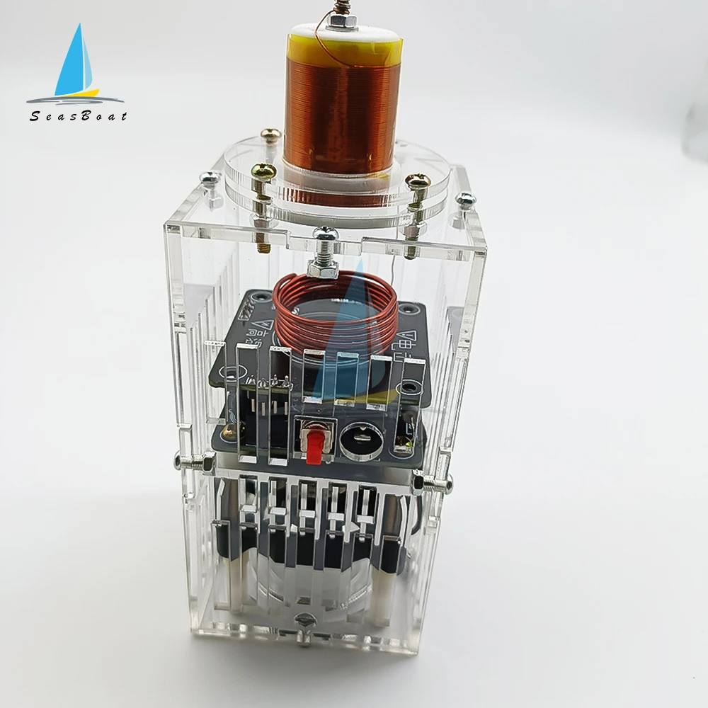 Kadimendium Spule, MiniSpule, LED-Funkenmodul-Kit, Hochspannungs-Plasma-Funkenergieübertragung für elektrische Beleuchtung(Fertiges Produkt Kadimendium Spule, MiniSpule, LED-Funkenmodul-Kit, Hochspannungs-Plasma-Funkenergieübertragung für elektrische Beleuchtung(Fertiges Produkt