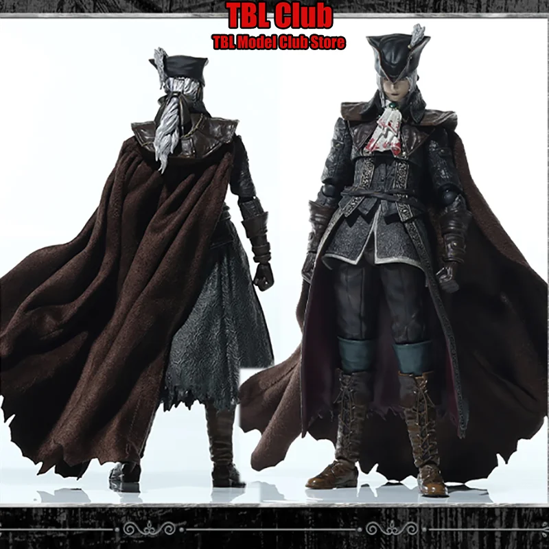 

Женская одежда в масштабе 1/12, кофейный плащ, темный готический стиль, охотник на вампиров, колокольчик, башня, охранник для 6-дюймовой экшн-фигурки солдата