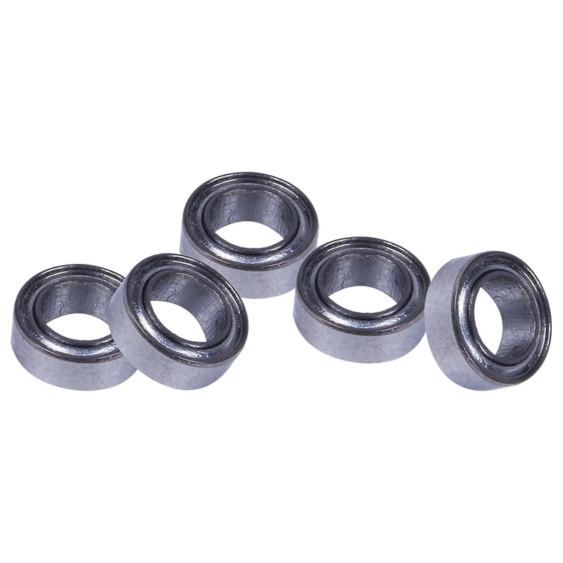20 Pcs Miniature Sealed Metal Shielded Metric Radial Ball Bearing Model MR95-ZZ 5X9x3mm & MR74-ZZ 4X7X2.5Mm image 2