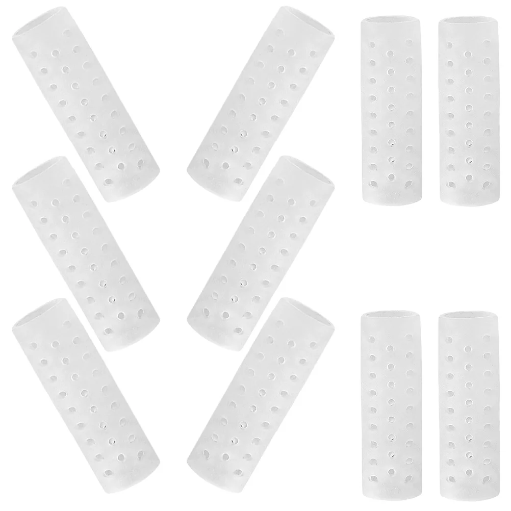 

5pcs Toe Protectors Reusable Soft Skin-Friendly Anti-Wear For Daily High Heels Sports Lightweight Durable Supple Toe Sleeves