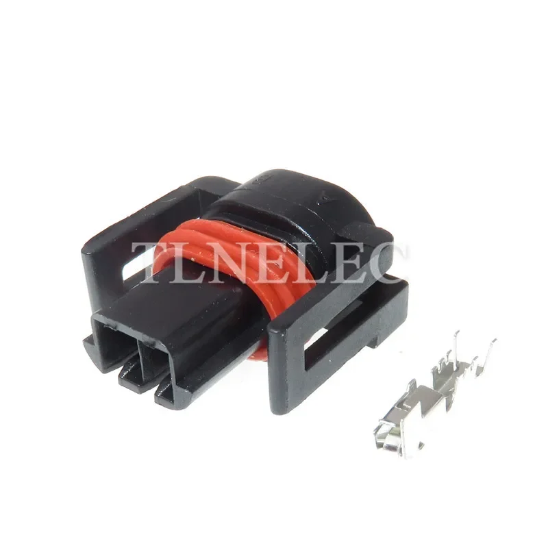 Delphi 2 Pin Female 12162215 Intake Air Temp Sensor Nozzle Injector Plug Car Electrical Waterproof Connector