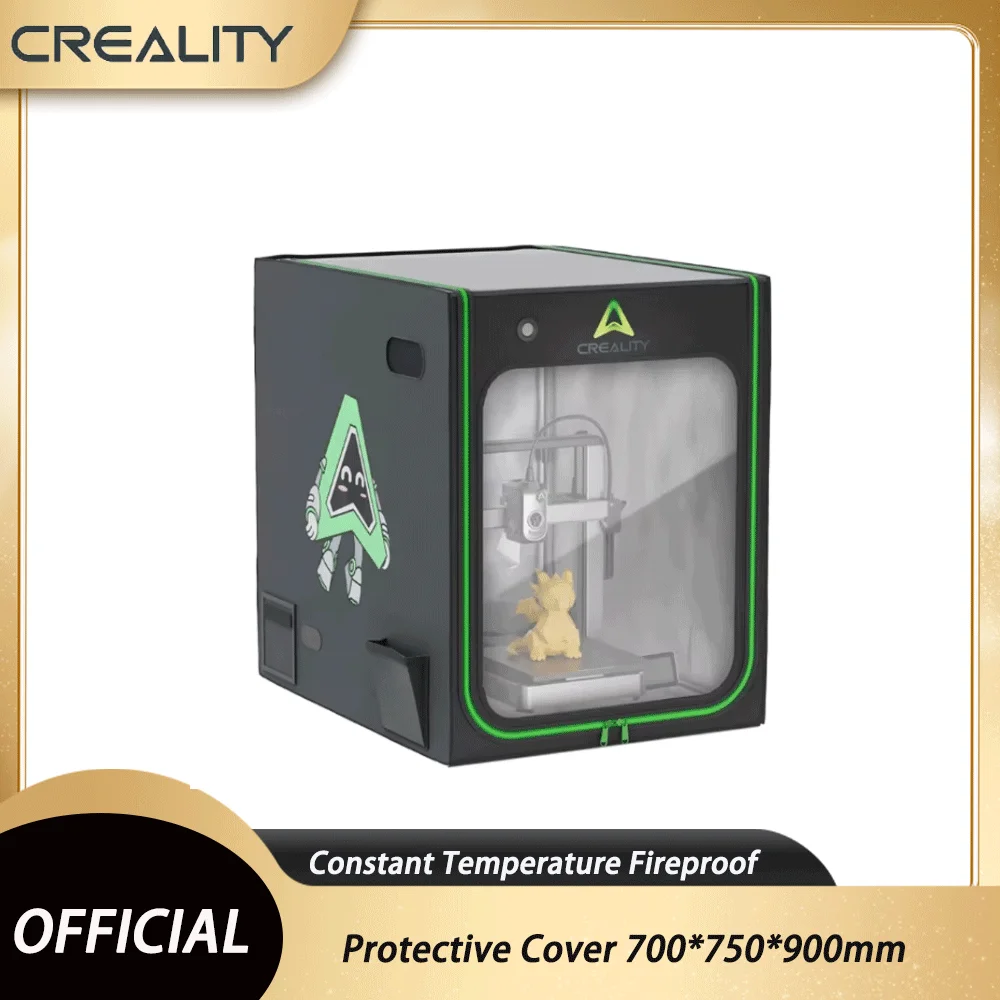 

Creality Printer Enclosuer-L Constant Temperature Fireproof & Dustproof Protective Cover 700*750*900mm for CR-10 Smart Pro