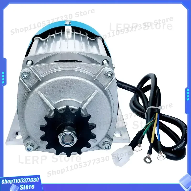 48V 60V Brushless DC Motor Kit 550W 700W 800W 1000W Permanent Magnet Gear Motor for Electric Tricycle Fast Transport Vehicle