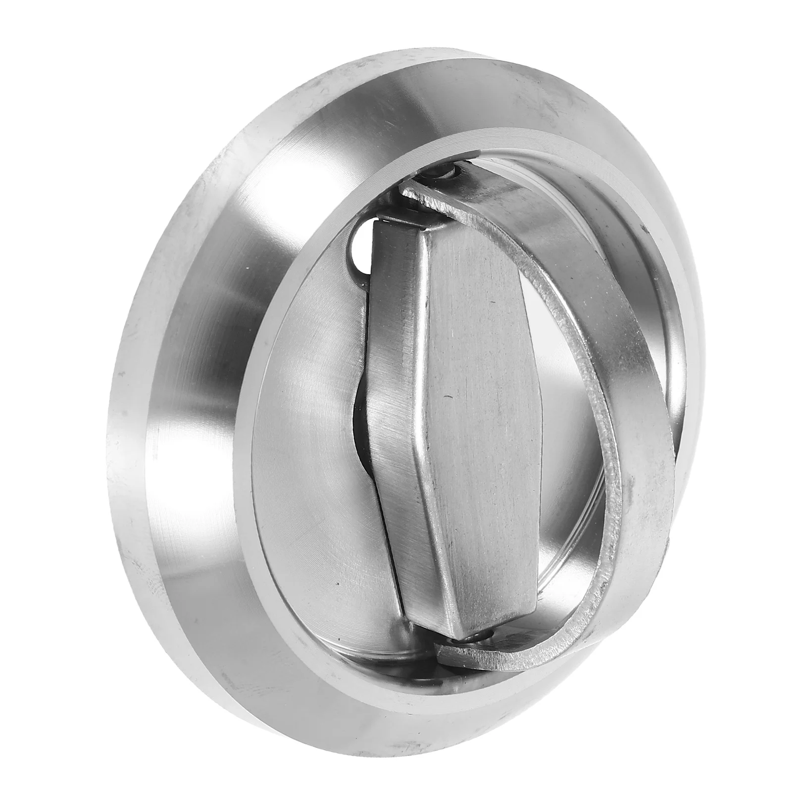 

2pcs Stainless Steel Recessed Cabinet Pull Hidden Door Handle For Sliding Barn Doors Embedded Flush Mount Handle Durable