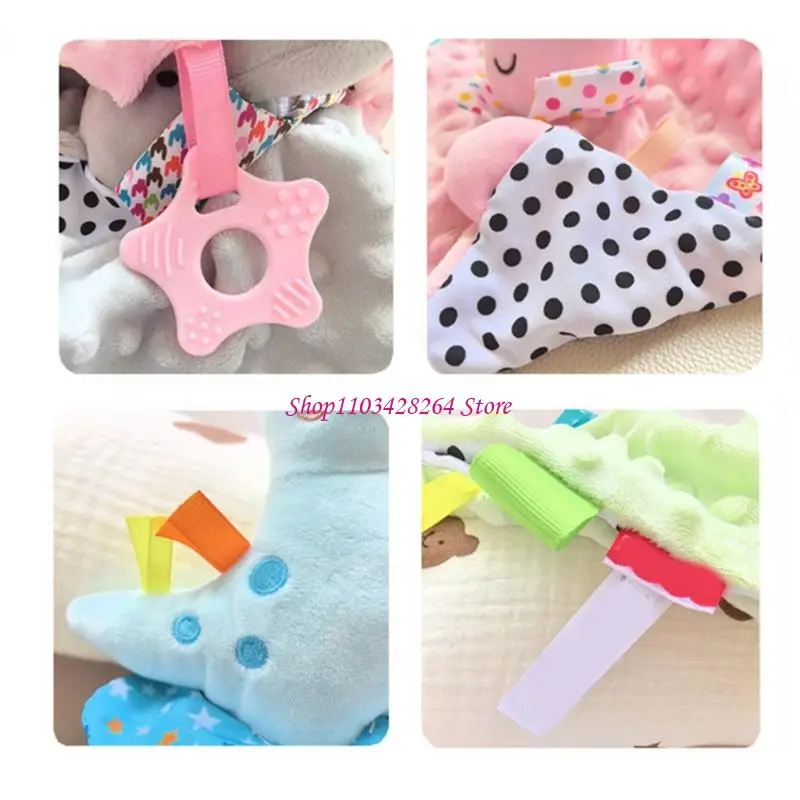 

Прекрасное успокаивающее полотенце с животными для детского сна, полотенце для прорезывания зубов, игрушка-кукла Pacify