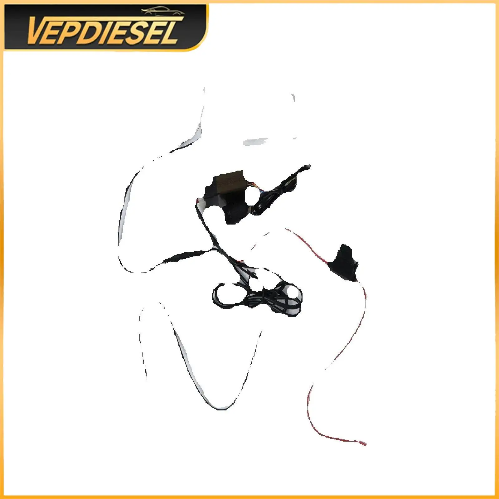 

DIY Heated Steering Wheel Cover Kit 6 Level 25in Universal Automotive Winter Comfort