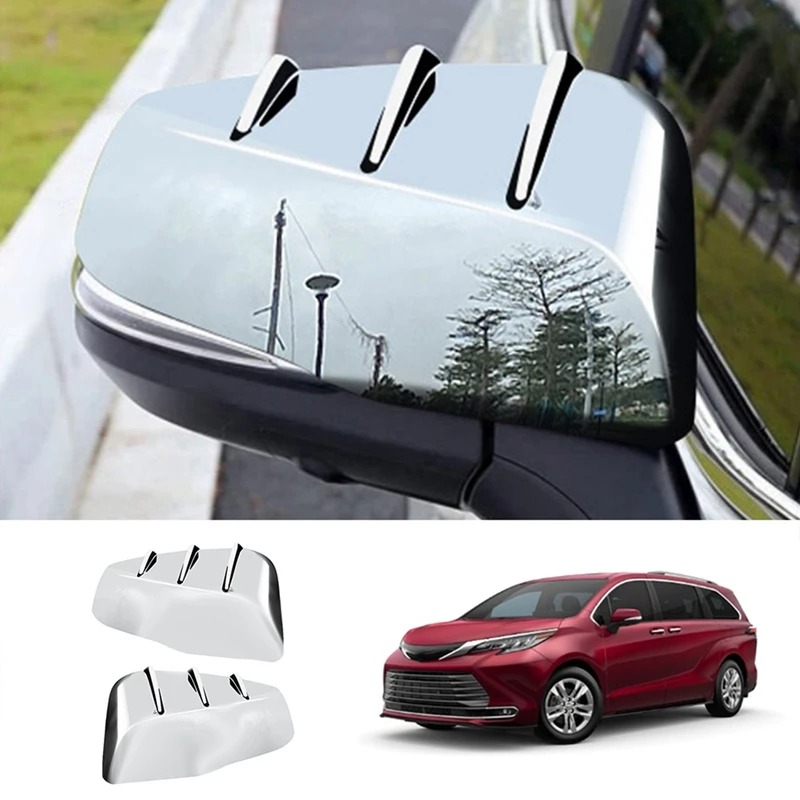 

Car Rearview Mirror Cover Side Door Wing Mirror Cap For Toyota Sienna 2021