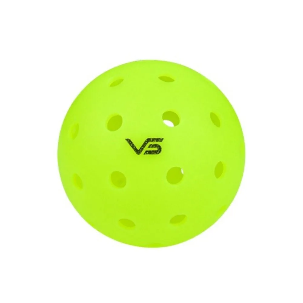 New 74MM Outdoor Pickleballs Durable Crack Resistant Training Pickleballs 40 Holes Competition Pickleballs Competition