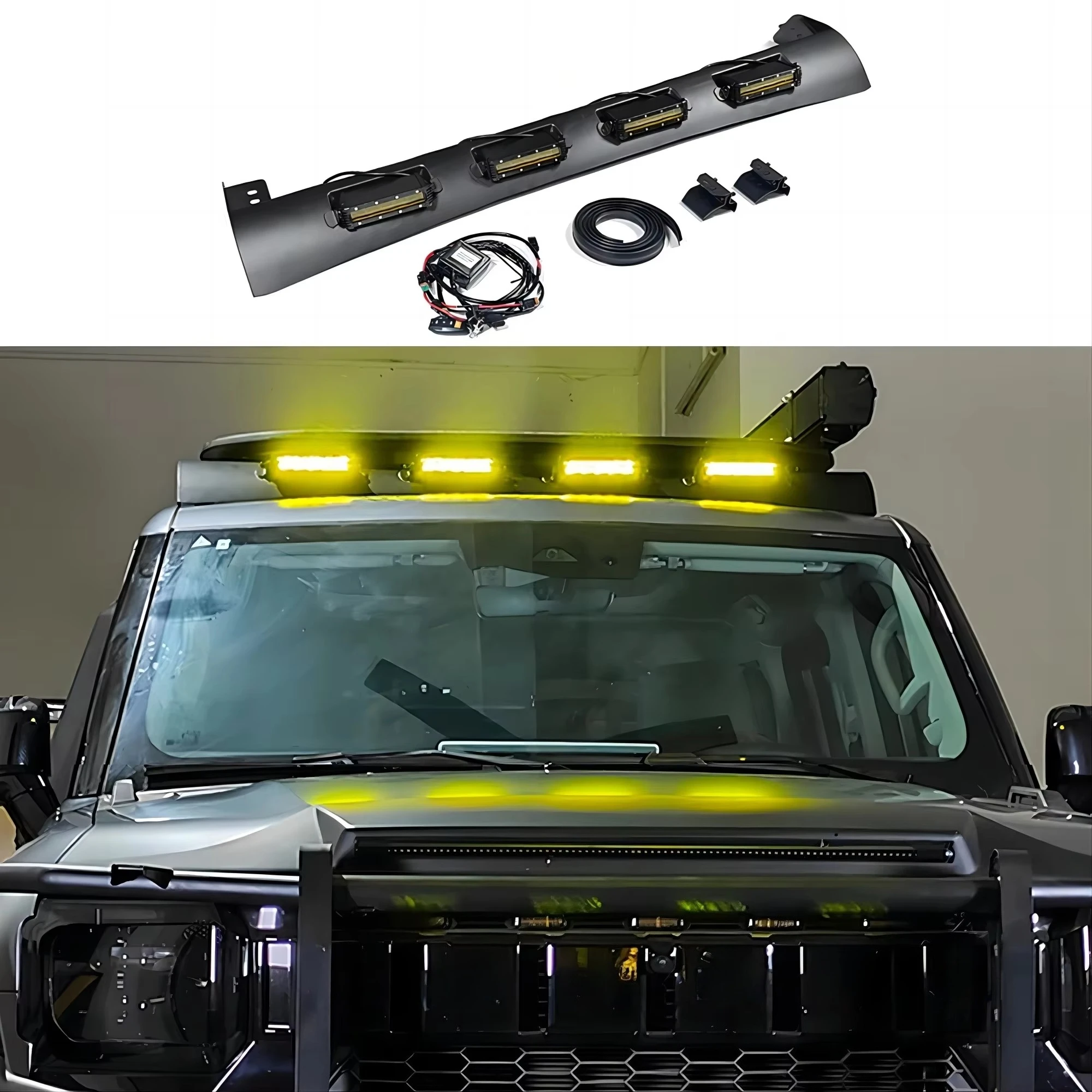 

XDS Best Selling Chery Jetour Traveller T2 Roof Spoiler Spotlight Led Spotlights For Vehicles Off Road Accessories Car Lights Au
