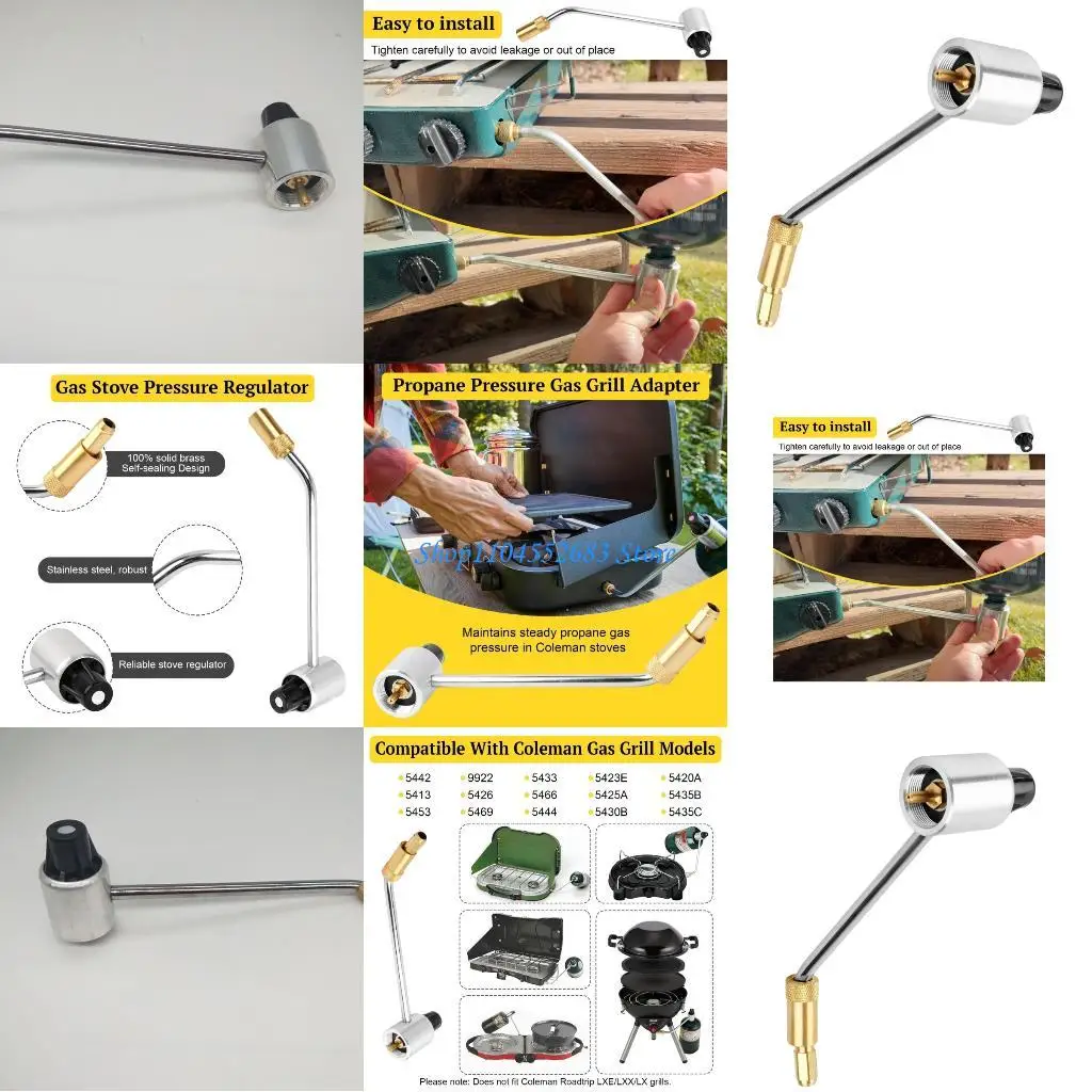 

Y6GD Erosion Resistant Propanes Connector Hoses Quick Connection Fittings for Gas Line