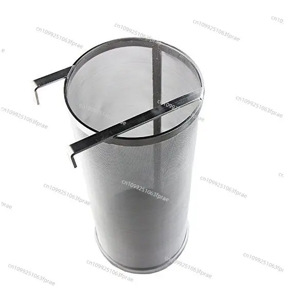 Boiled hops filter cartridge, stainless steel filter