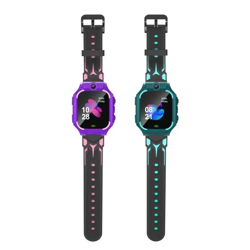 Smartwatch per bambini, dispositivo per SIM card, chiamata SOS, telefono cellulare, fotocamera impermeabile, localizzatore di posizione, regalo per bambini