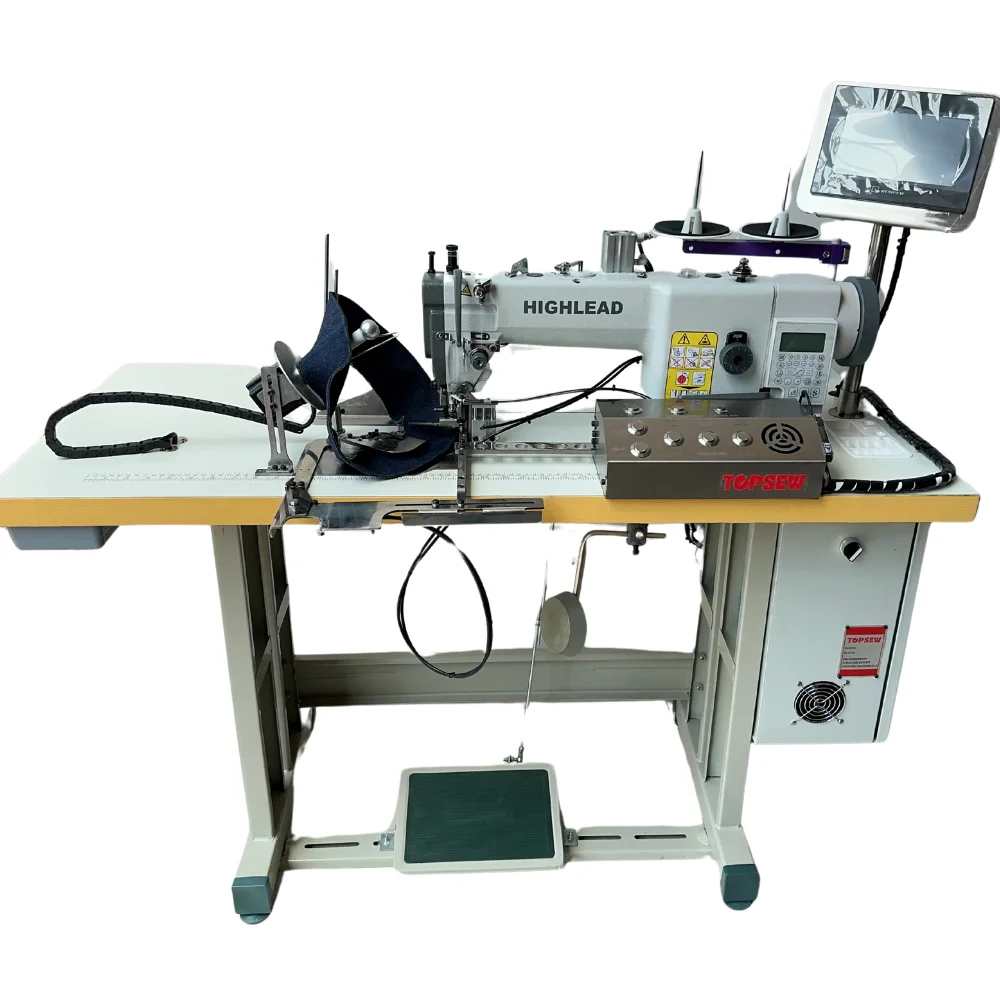 Hot Sale Factory Programmable Automatic Industrial Sewing Machine for Hat Cap Manufacturing TS-0318-HV