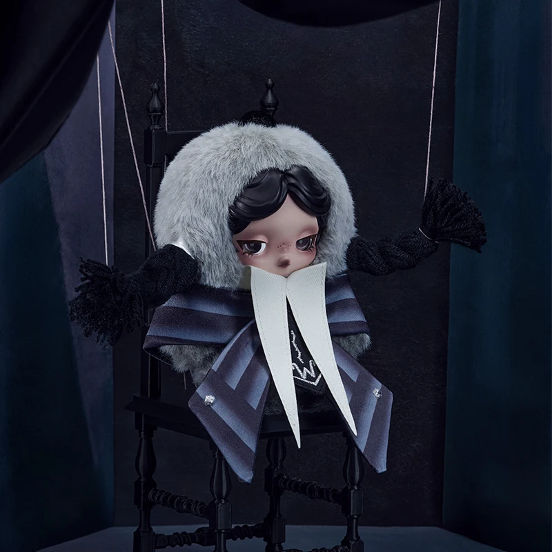 POP MART SkullPanda X Wednesday Plush