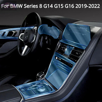 PPF Protection Film For BMW Series 8 G14 G15 G16 2019-2022 Interior Transparent TPU Gear Panel GPS Center Console Accessories